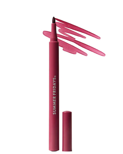 Summer Fridays Flushed Lip Stain 12HR Transfer-Proof Lip Tint