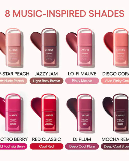 LANEIGE JuicePop Box Lip Oil Stain 12HR Hydrating Tint