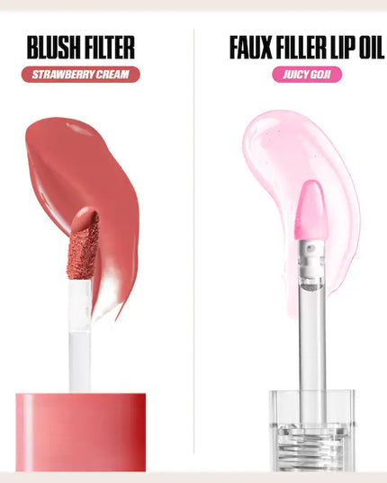 HUDA BEAUTY Berries and Cream Cheek and Lip Duo