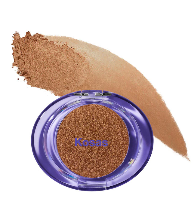 Kosas Shiny Objects Wet Glisten Highlighter Powder for Face and Eyes