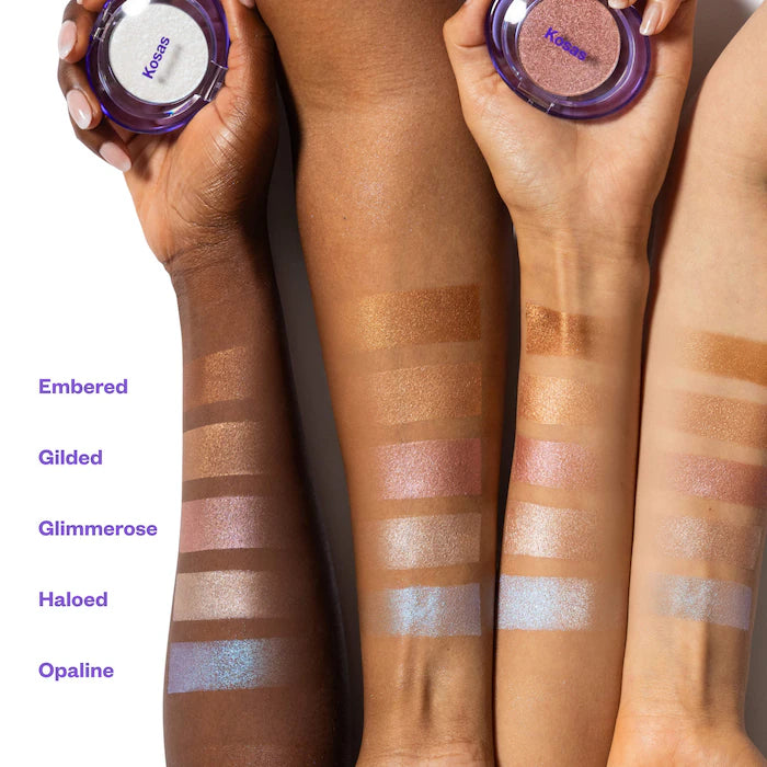 Kosas - Shiny Objects Wet Glisten Highlighter Powder for Face and Eyes