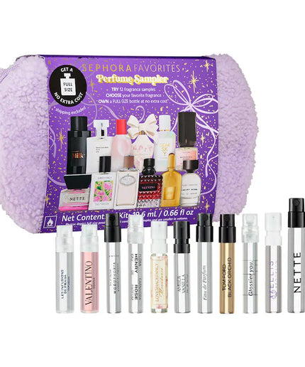 Sephora Favorites
Deluxe Perfume Sampler Set with Redeemable Voucher