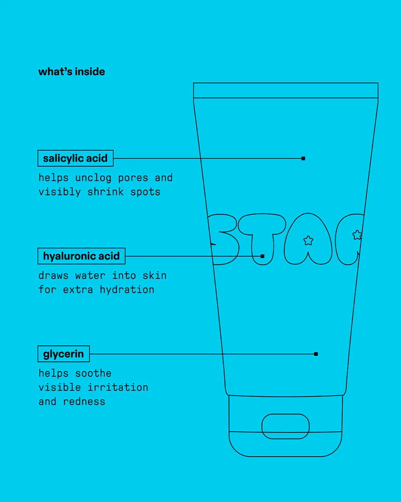 STARFACE - star wash + salicylic acid
