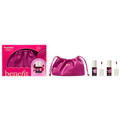 Benefit Cosmetics - Benetint Bliss Liquid Lip + Cheek Blush Stain Duo Makeup Gift Set