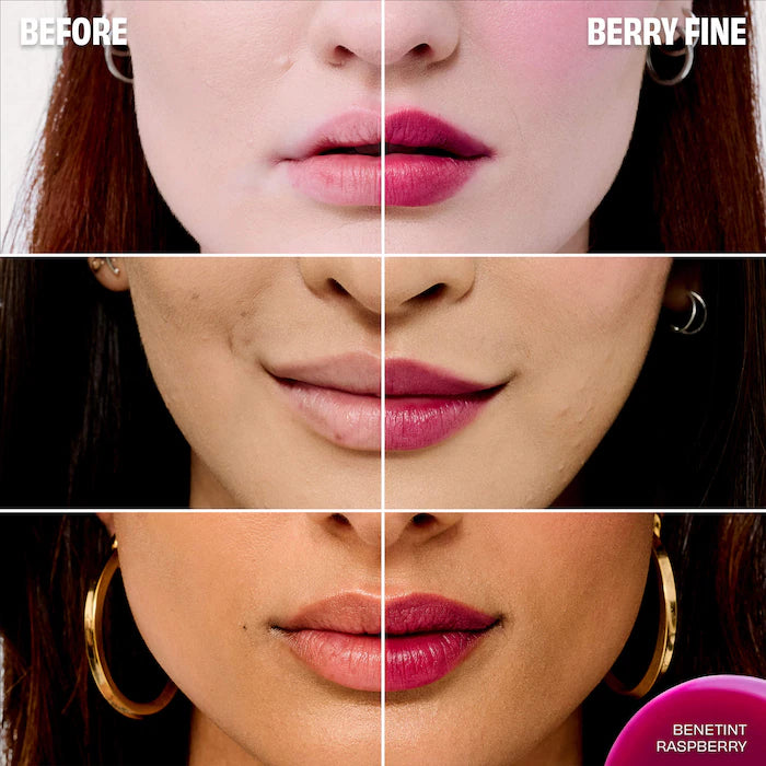 Benefit Cosmetics - Benetint Bliss Liquid Lip + Cheek Blush Stain Duo Makeup Gift Set