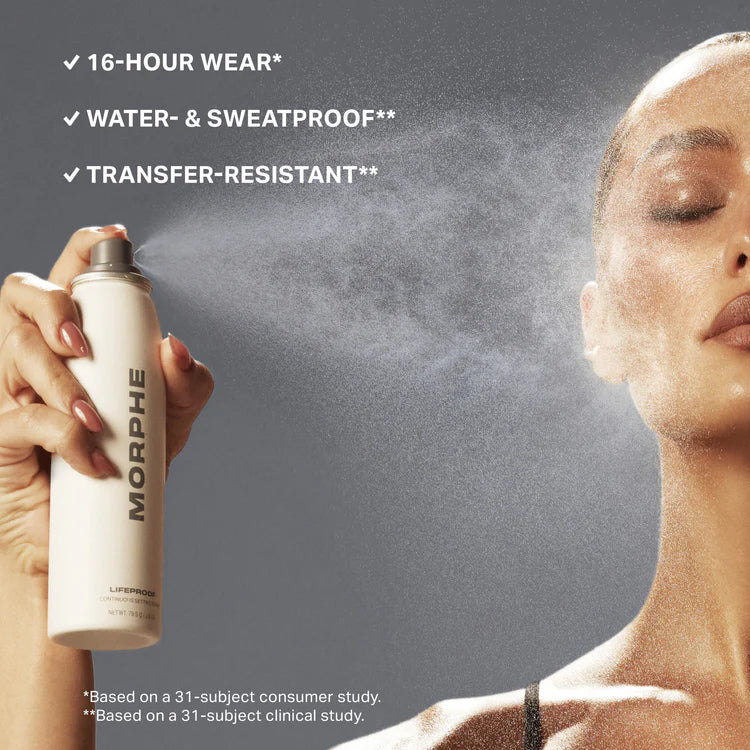 Morphe LIFEPROOF 16-HOUR CONTINUOUS SETTING MIST