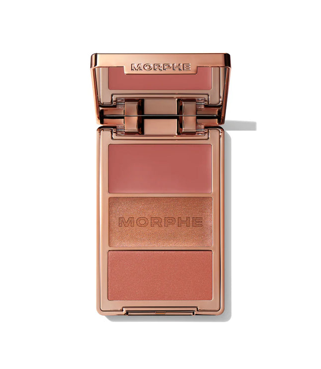Morphe CHEEK THRILLS MULTI-FINISH FACE TRIO - YACHT DAY