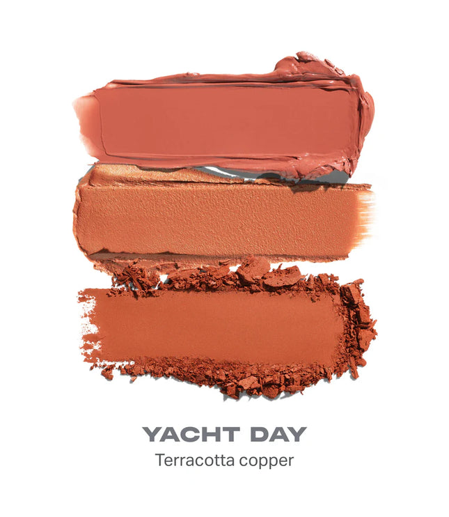 Morphe CHEEK THRILLS MULTI-FINISH FACE TRIO - YACHT DAY