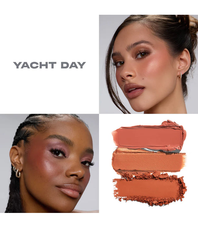 Morphe CHEEK THRILLS MULTI-FINISH FACE TRIO - YACHT DAY