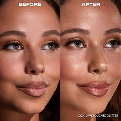 ONE/SIZE by Patrick Starrr 
On 'Til Dawn Waterproof Glitter Setting Spray - Brown Sugar
