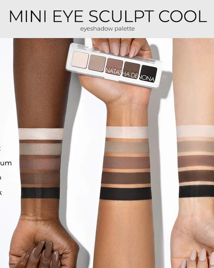 NATASHA DENONA Mini Eye Sculpt Cool Eyeshadow Palette