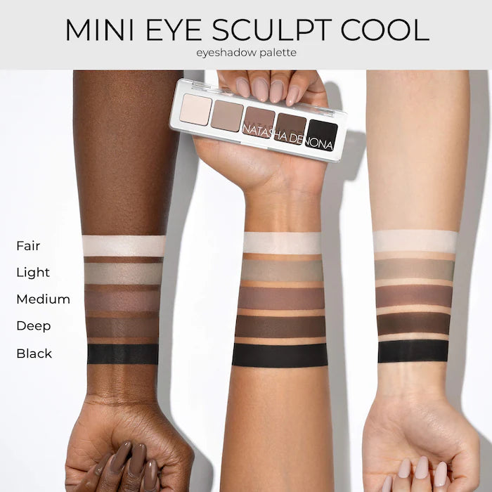 NATASHA DENONA Mini Eye Sculpt Cool Eyeshadow Palette