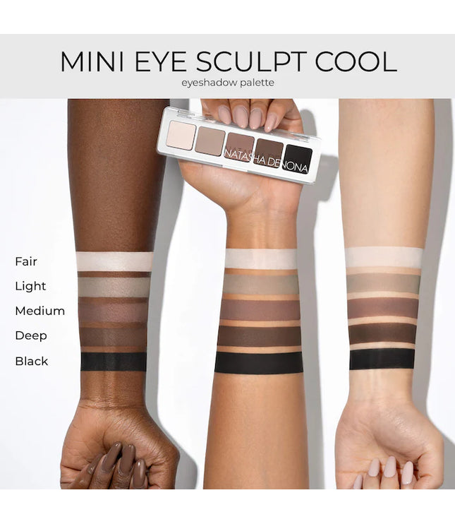 NATASHA DENONA Mini Eye Sculpt Cool Eyeshadow Palette