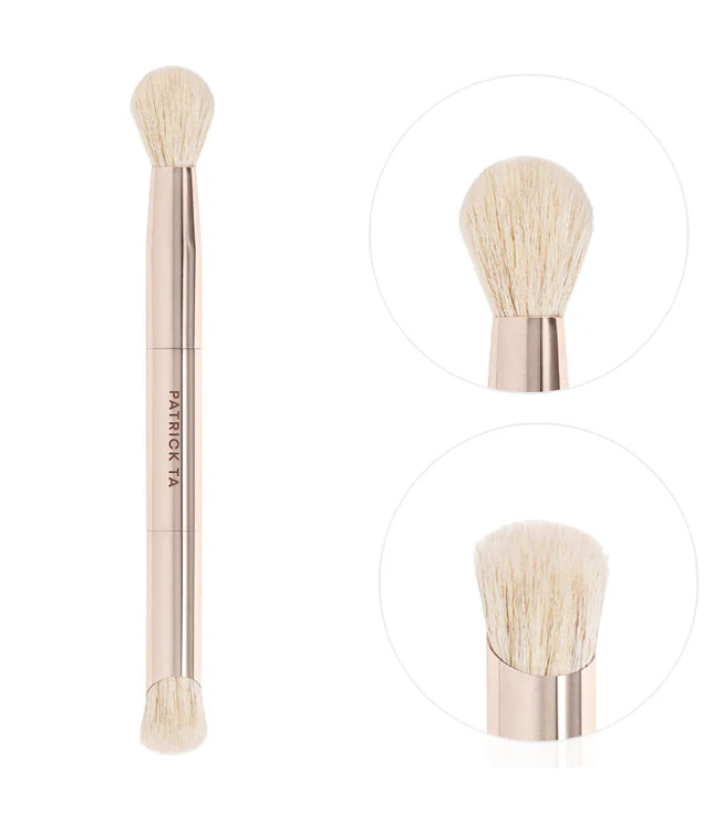 PATRICK TA 
Dual-Ended Concealer Brush