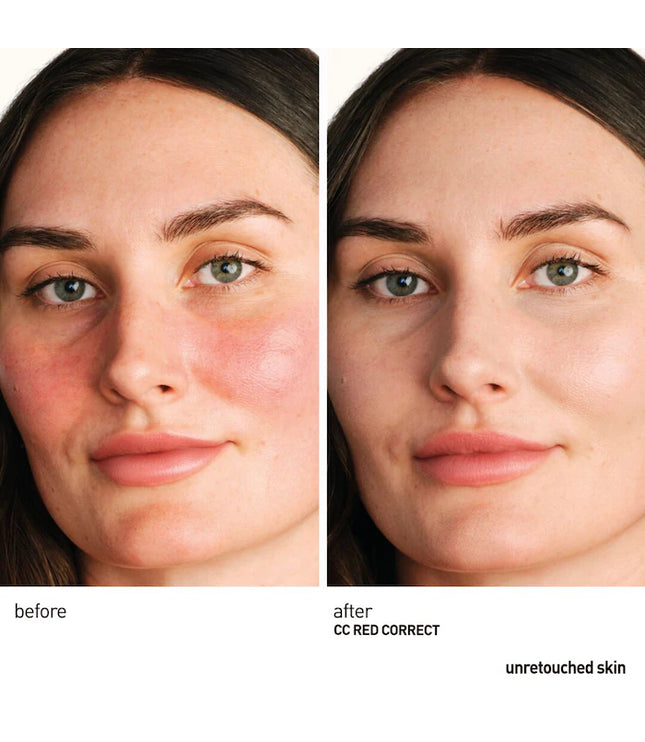 Erborian CC Red Correct Green Color-Corrector SPF 25 to Cover Redness, with Korean Centella Asiatica Extract