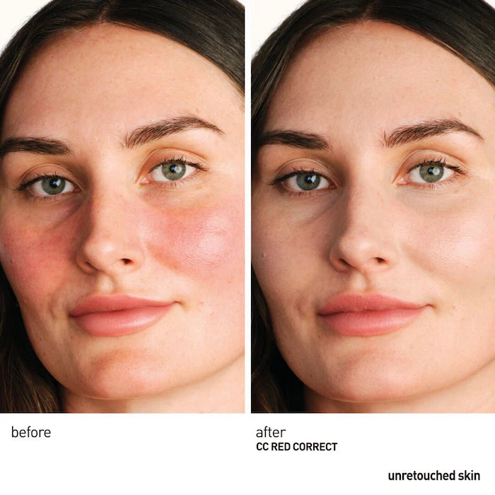 Erborian CC Red Correct Green Color-Corrector SPF 25 to Cover Redness, with Korean Centella Asiatica Extract