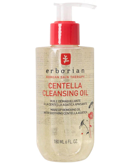 Erborian Centella Cleansing Oil, Gentle Face & Eye Makeup Remover with Centella Asiatica