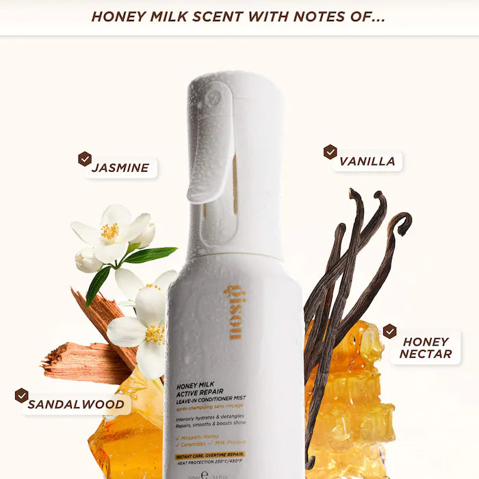 Gisou Honey Milk Active Repair Leave In Conditioner Mist