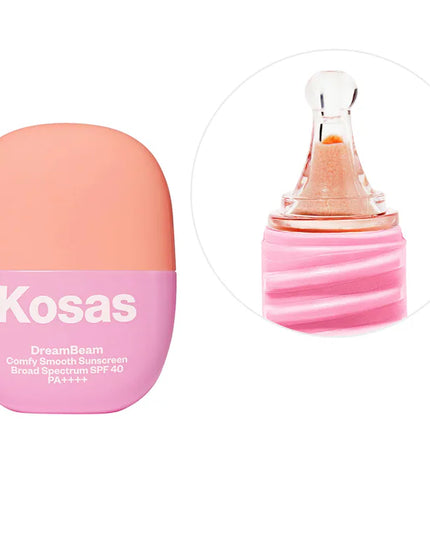 Kosas
DreamBeam Silicone-Free Mineral Sunscreen SPF 40 with Ceramides and Peptides