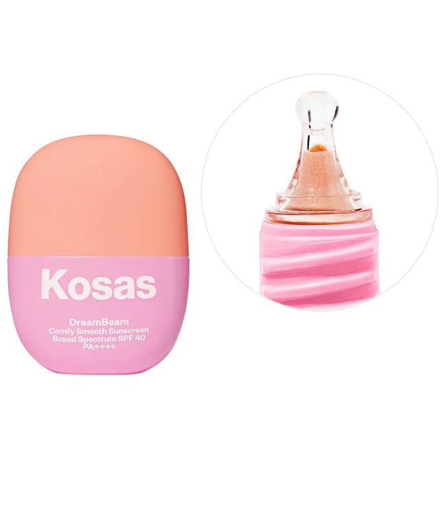 Kosas
DreamBeam Silicone-Free Mineral Sunscreen SPF 40 with Ceramides and Peptides