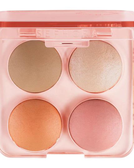 SEPHORA COLLECTION Colorful Face Bronzer, Blush & Highlighter Palette