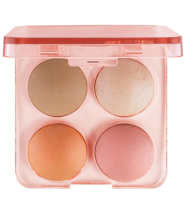 SEPHORA COLLECTION Colorful Face Bronzer, Blush & Highlighter Palette