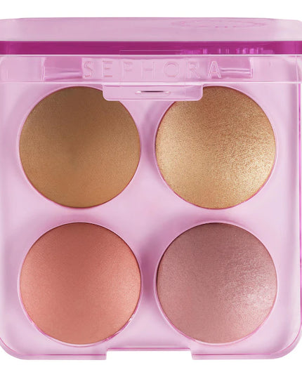 SEPHORA COLLECTION Colorful Face Bronzer, Blush & Highlighter Palette