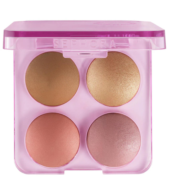 SEPHORA COLLECTION Colorful Face Bronzer, Blush & Highlighter Palette