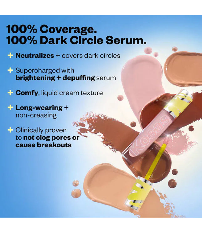 Kosas 
Revealer Extra Bright Serum-Powered Color Correctors for Dark Circles
