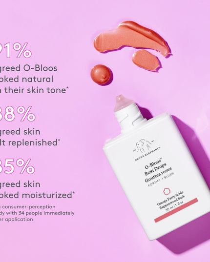 Drunk Elephant - O-Bloos™ Rosi Glow Drops with Vitamin F