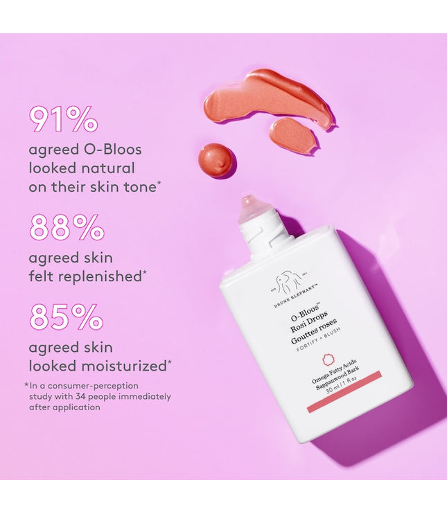 Drunk Elephant - O-Bloos™ Rosi Glow Drops with Vitamin F