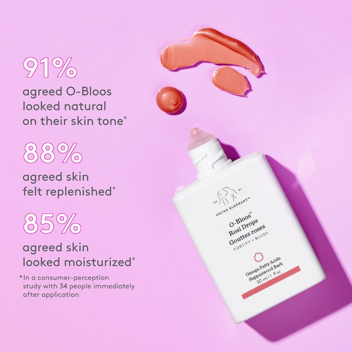 Drunk Elephant - O-Bloos™ Rosi Glow Drops with Vitamin F