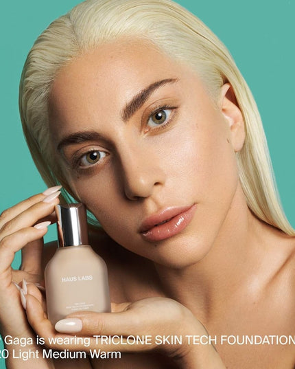 HAUS LABS BY LADY GAGA - Triclone Skin Tech Medium Coverage Foundation with Fermented Arnica