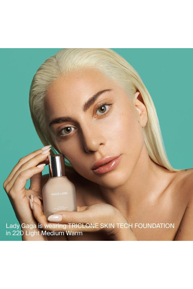 HAUS LABS BY LADY GAGA - Triclone Skin Tech Medium Coverage Foundation with Fermented Arnica