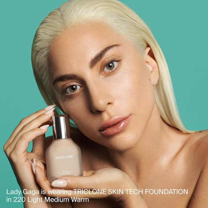 HAUS LABS BY LADY GAGA - Triclone Skin Tech Medium Coverage Foundation with Fermented Arnica