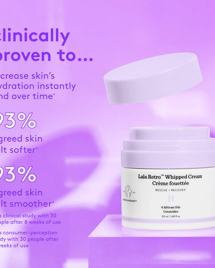 Drunk Elephant | Lala Retro™ Whipped Refillable Moisturizer with Ceramides