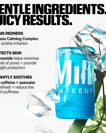 MILK MAKEUP Cooling Water Jelly Ice Soothing Serum Stick with Niacinamide