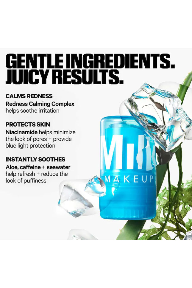 MILK MAKEUP Cooling Water Jelly Ice Soothing Serum Stick with Niacinamide