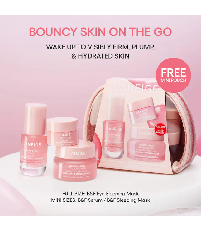 LANEIGE Bouncy Skin On the Go Set for Plumping and Firming