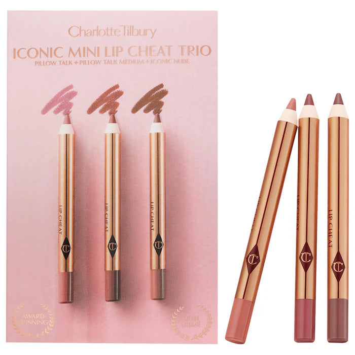 Charlotte Tilbury  - Mini Iconic Lip Cheat Lip Liner Trio