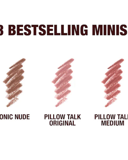 Charlotte Tilbury 
Mini Iconic Lip Cheat Lip Liner Trio