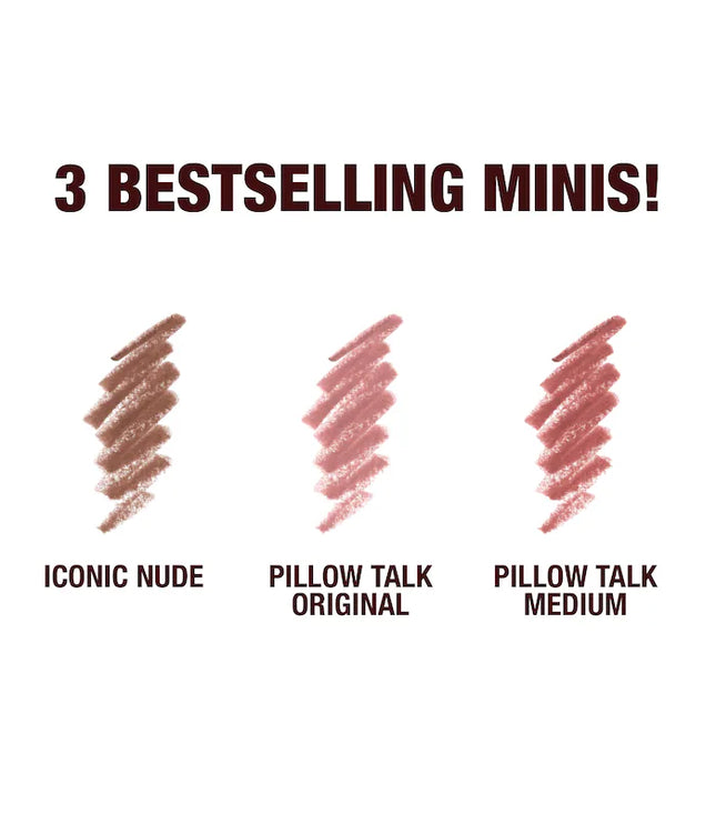 Charlotte Tilbury 
Mini Iconic Lip Cheat Lip Liner Trio