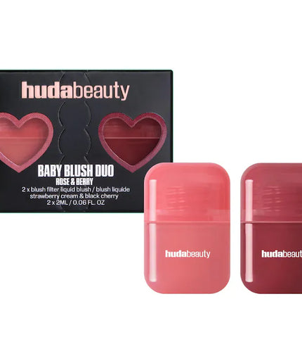 HUDA BEAUTY Mini Baby Blush Duo Set – BeautyInCabo