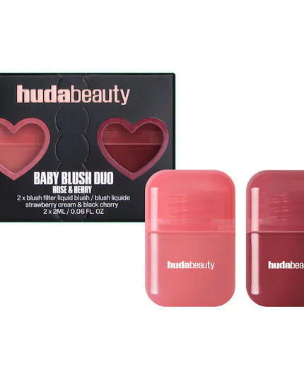 HUDA BEAUTY 
Mini Baby Blush Duo Set