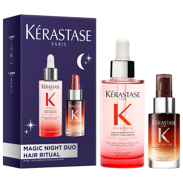 Kerastase - Genesis Serum & Mini 8H Magic Night Serum Hair Gift Set