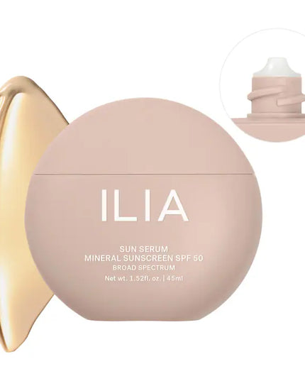 ILIA Sun Serum Mineral Sunscreen SPF 50 with 8-Hour Oil Control