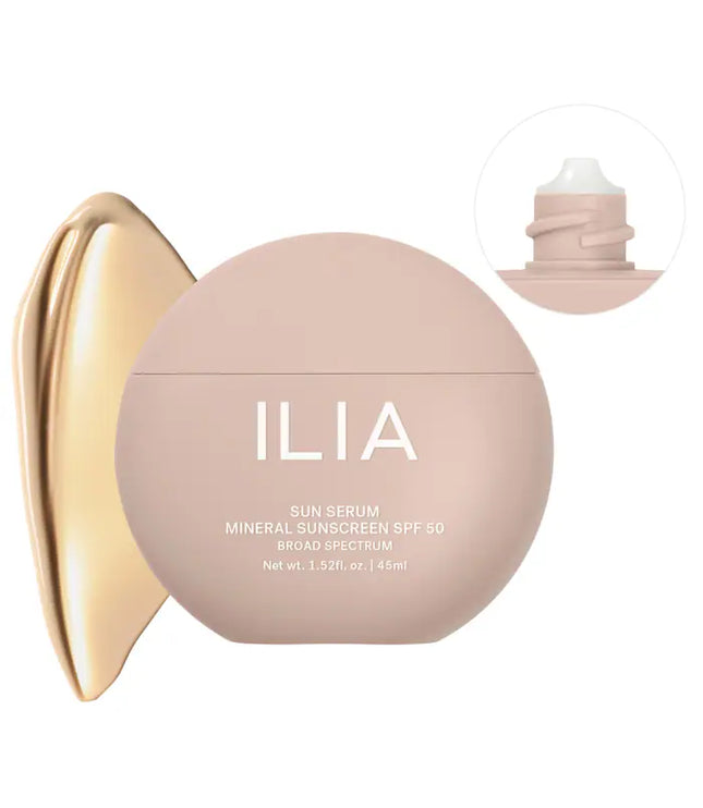 ILIA Sun Serum Mineral Sunscreen SPF 50 with 8-Hour Oil Control