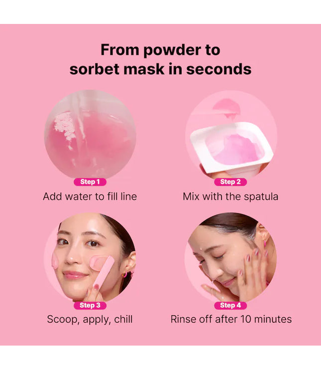 Dr. Jart+ Cryo Sorbet Icy Facial Mask to Visibly Depuff