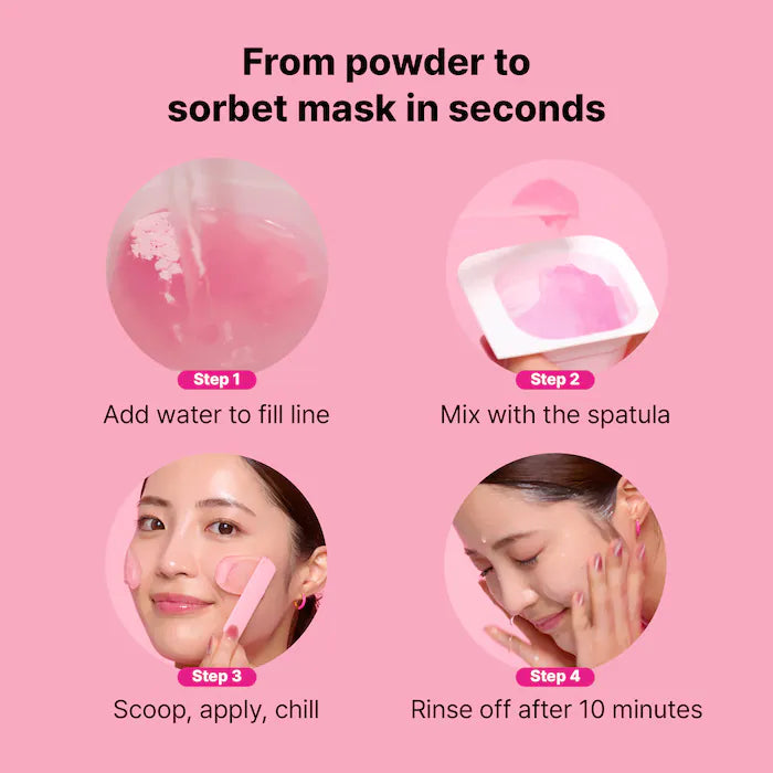 Dr. Jart+ Cryo Sorbet Icy Facial Mask to Visibly Depuff