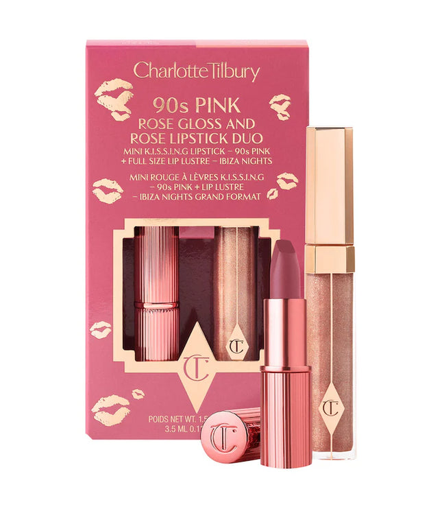Charlotte Tilbury 
K.I.S.S.I.N.G Lipstick and Lip Gloss Duos